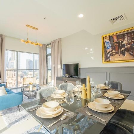 דובאי Nouveau Art Deco 3Br With Burj & Canal Views מראה חיצוני תמונה